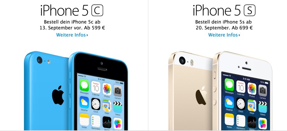 Apple iPhone 5S / 5C Keynote ohne Überraschungen 5